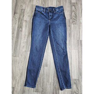 Talbots Jeans Womens 4 Blue High-Waist Jegging Ankle Flawless Stretch Skinny